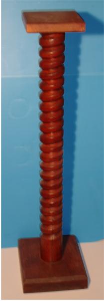 La vis du pressoir , hauteur 1,10 X 14 cm de diam�tre