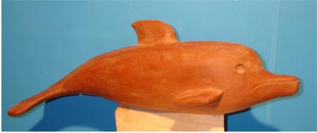 Second dauphin plus gros bois exotique 50 x 16