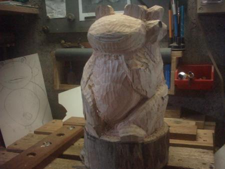 Les formes se d�voilent