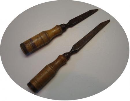 Les outils de mes d�buts.